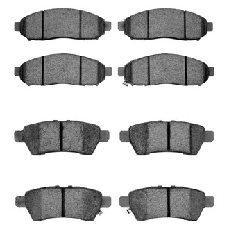R1 Concepts® - Optimum OEp Front and Rear Brake Pad Set