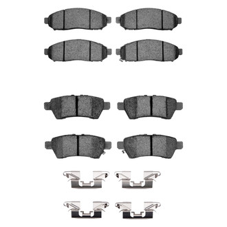 R1 Concepts® - Optimum OEp Front and Rear Brake Pad Set