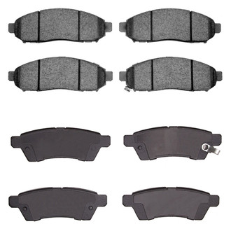 R1 Concepts® - Optimum OEp Front and Rear Brake Pad Set