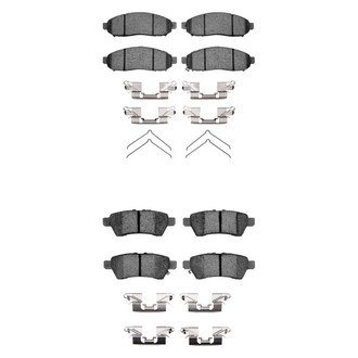 R1 Concepts® - Optimum OEp Front and Rear Brake Pad Set