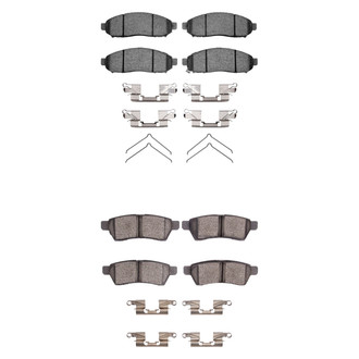 R1 Concepts® - Optimum OEp Front and Rear Brake Pad Set