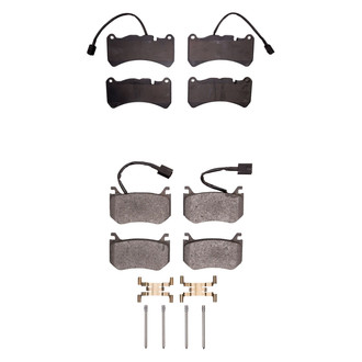 R1 Concepts® - Optimum OEp Front and Rear Brake Pad Set