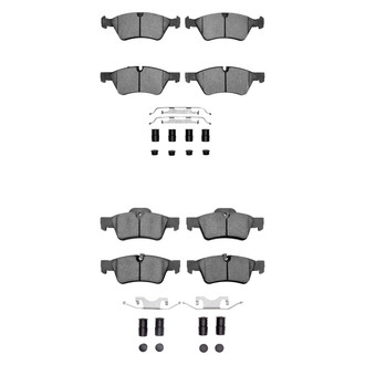 R1 Concepts® - Optimum OEp Front and Rear Brake Pad Set