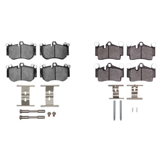 R1 Concepts® - Optimum OEp Front and Rear Brake Pad Set
