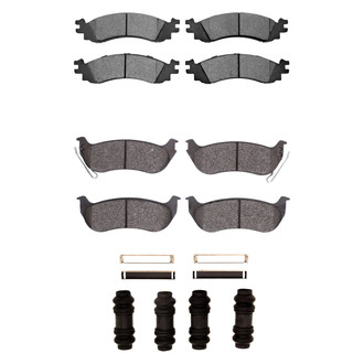R1 Concepts® - Optimum OEp Front and Rear Brake Pad Set
