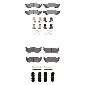 R1 Concepts® - Optimum OEp Front and Rear Brake Pad Set