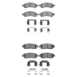 R1 Concepts® - Optimum OEp Front and Rear Brake Pad Set