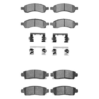 R1 Concepts® - Optimum OEp Front and Rear Brake Pad Set