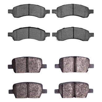 R1 Concepts® - Optimum OEp Front and Rear Brake Pad Set