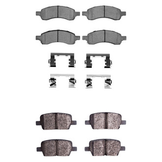 R1 Concepts® - Optimum OEp Front and Rear Brake Pad Set