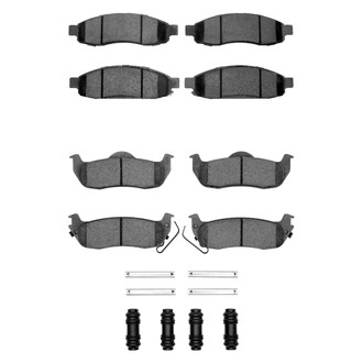 R1 Concepts® - Optimum OEp Front and Rear Brake Pad Set