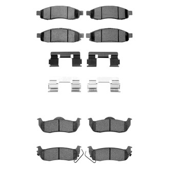 R1 Concepts® - Optimum OEp Front and Rear Brake Pad Set