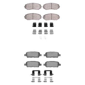 R1 Concepts® - Optimum OEp Front and Rear Brake Pad Set