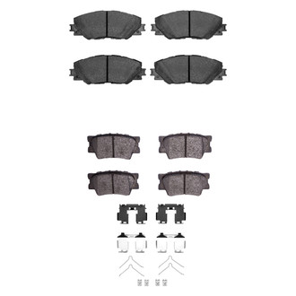 R1 Concepts® - Optimum OEp Front and Rear Brake Pad Set