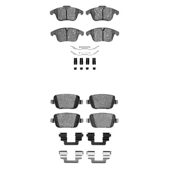 R1 Concepts® - Optimum OEp Front and Rear Brake Pad Set