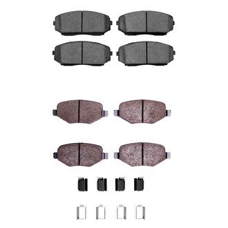 R1 Concepts® - Optimum OEp Front and Rear Brake Pad Set