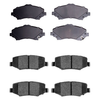 R1 Concepts® - Optimum OEp Front and Rear Brake Pad Set