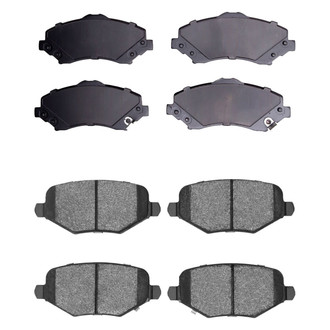 R1 Concepts® - Optimum OEp Front and Rear Brake Pad Set