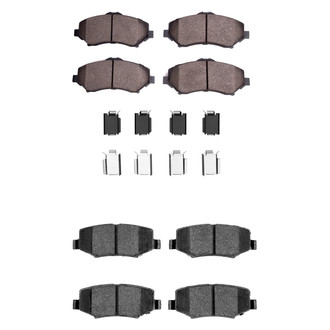 R1 Concepts® - Optimum OEp Front and Rear Brake Pad Set