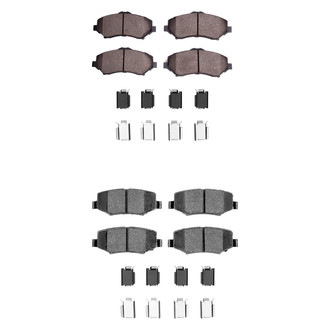 R1 Concepts® - Optimum OEp Front and Rear Brake Pad Set