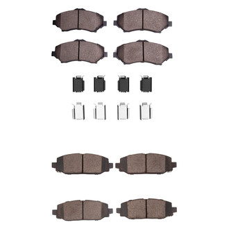 R1 Concepts® - Optimum OEp Front and Rear Brake Pad Set