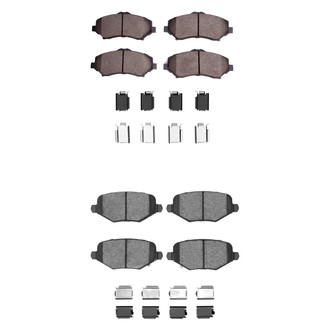 R1 Concepts® - Optimum OEp Front and Rear Brake Pad Set