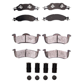 R1 Concepts® - Optimum OEp Front and Rear Brake Pad Set