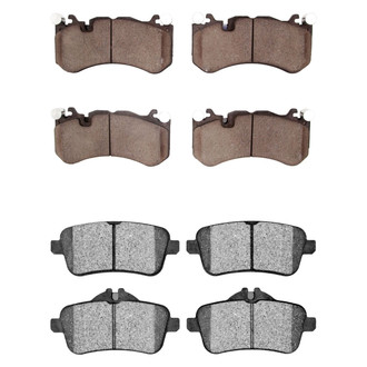 R1 Concepts® - Optimum OEp Front and Rear Brake Pad Set