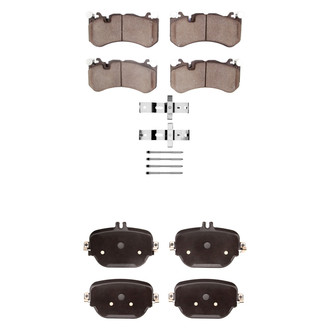 R1 Concepts® - Optimum OEp Front and Rear Brake Pad Set