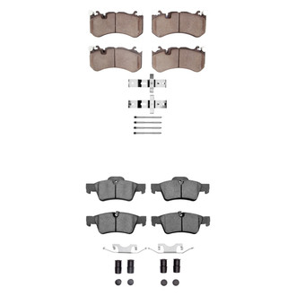 R1 Concepts® - Optimum OEp Front and Rear Brake Pad Set