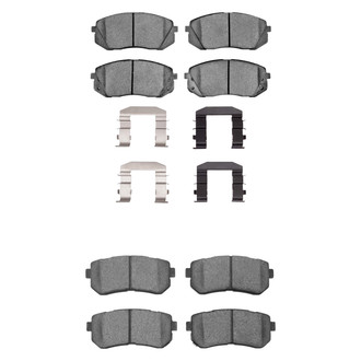R1 Concepts® - Optimum OEp Front and Rear Brake Pad Set