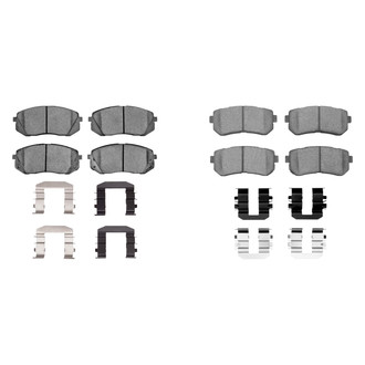 R1 Concepts® - Optimum OEp Front and Rear Brake Pad Set