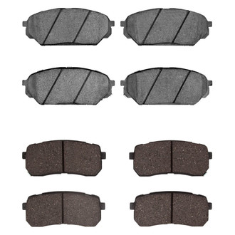 R1 Concepts® - Optimum OEp Front and Rear Brake Pad Set