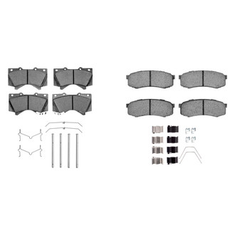 R1 Concepts® - Optimum OEp Front and Rear Brake Pad Set
