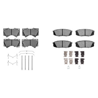 R1 Concepts® - Optimum OEp Front and Rear Brake Pad Set