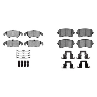 R1 Concepts® - Optimum OEp Front and Rear Brake Pad Set