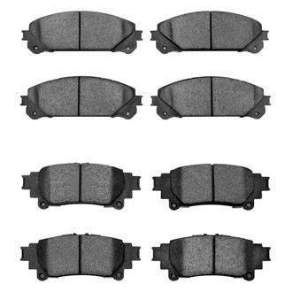 R1 Concepts® - Optimum OEp Front and Rear Brake Pad Set