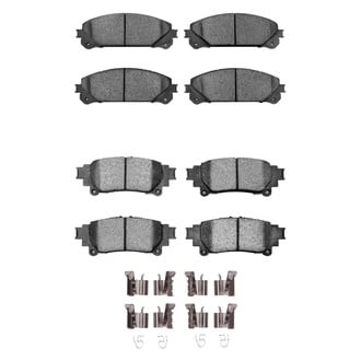 R1 Concepts® - Optimum OEp Front and Rear Brake Pad Set