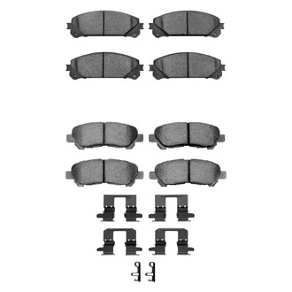 R1 Concepts® - Optimum OEp Front and Rear Brake Pad Set