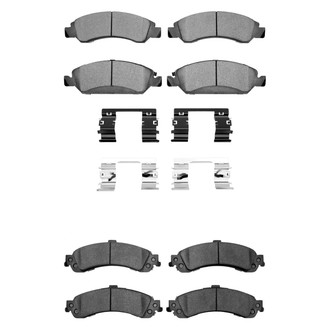 R1 Concepts® - Optimum OEp Front and Rear Brake Pad Set