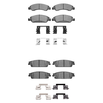 R1 Concepts® - Optimum OEp Front and Rear Brake Pad Set