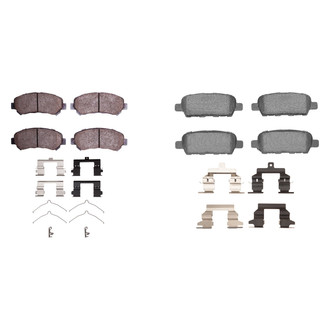 R1 Concepts® - Optimum OEp Front and Rear Brake Pad Set