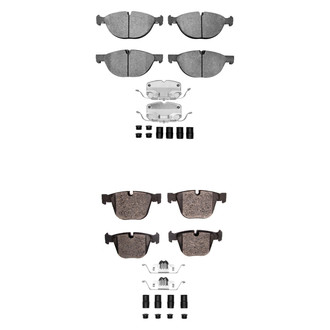 R1 Concepts® - Optimum OEp Front and Rear Brake Pad Set