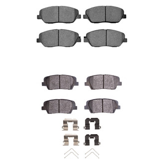 R1 Concepts® - Optimum OEp Front and Rear Brake Pad Set