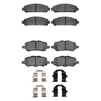 R1 Concepts® - Optimum OEp Front and Rear Brake Pad Set