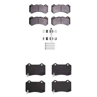 R1 Concepts® - Optimum OEp Front and Rear Brake Pad Set