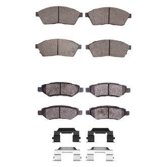 R1 Concepts® - Optimum OEp Front and Rear Brake Pad Set