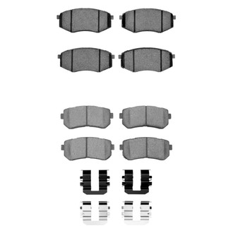 R1 Concepts® - Optimum OEp Front and Rear Brake Pad Set