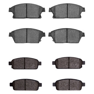 R1 Concepts® - Optimum OEp Front and Rear Brake Pad Set