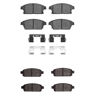 R1 Concepts® - Optimum OEp Front and Rear Brake Pad Set